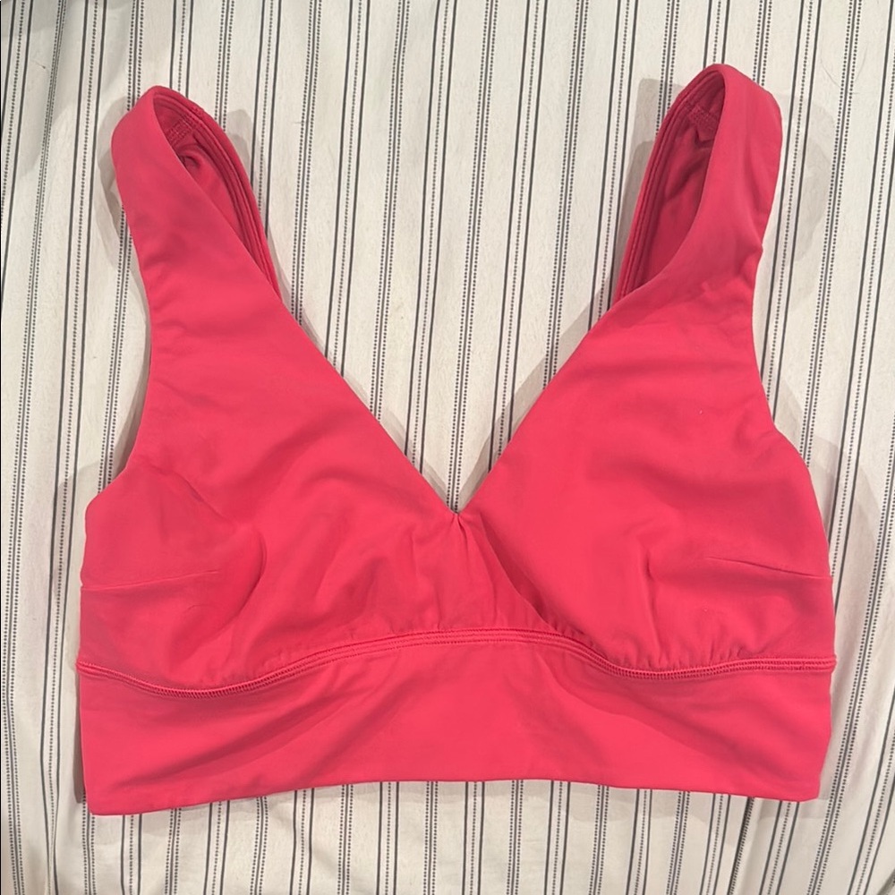 Women's Lululemon Align V Neck Bra Size 10
